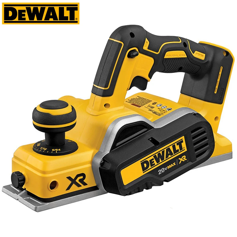 

DEWALT DCP580B 20V Brushless Planer 15,000RPM 5/64" Cutting Depth Electric Hand Planner Tool Only Precision Machined Groove
