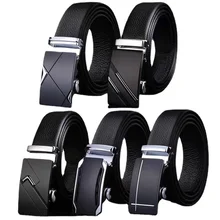 

Luxury Retro Designer Belt Automatic Buckle Men's High Quality Ladies Business Leather Dress Shoulder Strap Belt Jeans 110-130cm