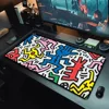K-Keith Art Haring Cool Beautiful Anime Mouse Pad Mat Size For CSGO Game Player Desktop PC Computer Laptop 4