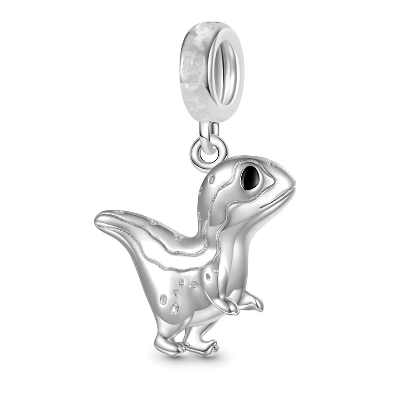 Beads Charms Charm Jewelry Charm Bead Silver Charm Bracelet Beads Jewelry Silver Charm Bead Sterling Silver Beads Charm Animal Charm Jewelry Little Flying Dragon Dinosaurs Playing Music Charm Bead for 925 Sterling Silver Bracelet DIY Jewelry Fashion Gift