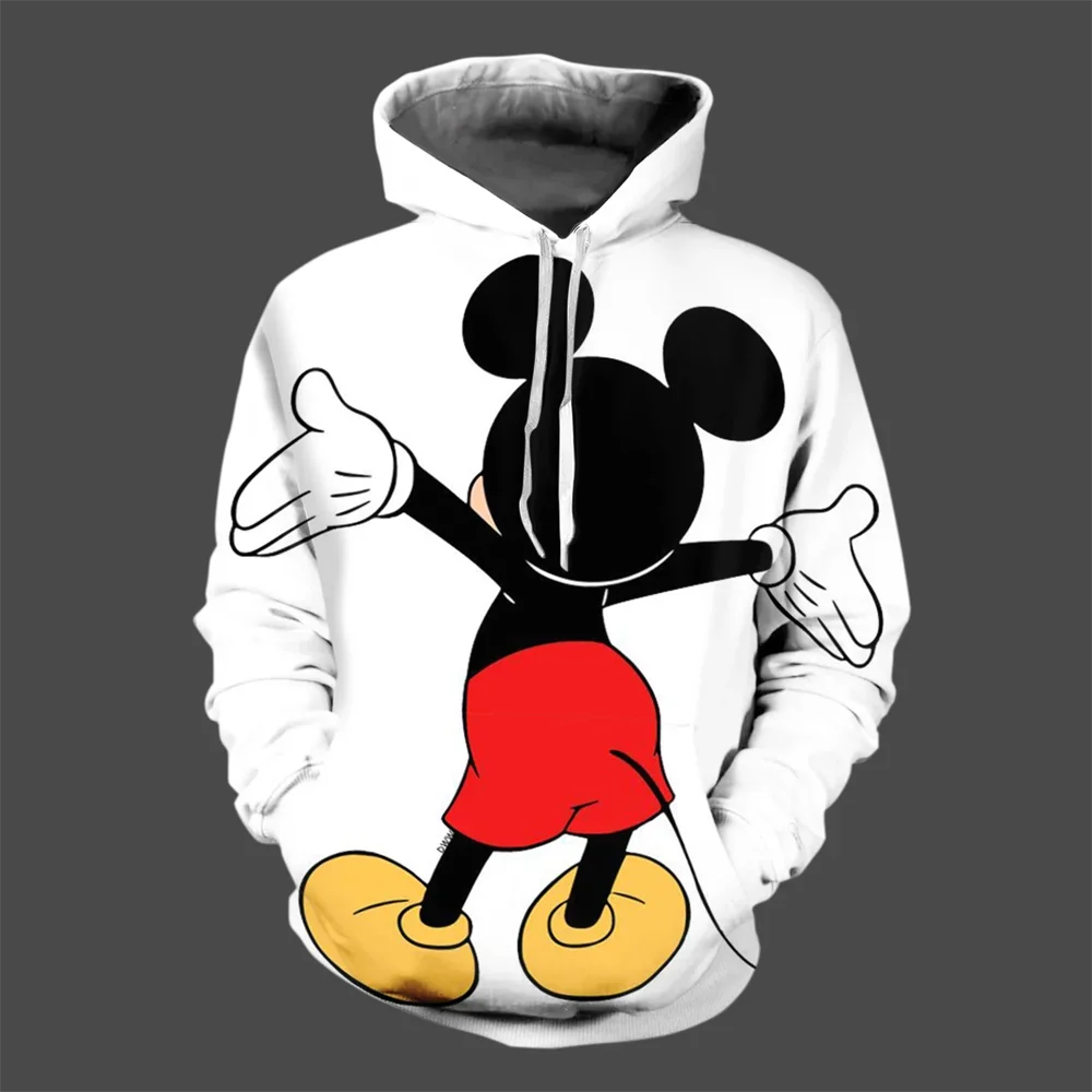 thumbnail image 1 of Sudadera con capucha de invierno con dibujos animados de Disney para hombre, sudadera con estampado 3D de Mickey Mouse, estilo informal de moda urbana para hombre, 1 of 5