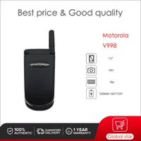 Original Motorola V998 Unlocked Refurbished Mobile Phone GSM 850 / 900  Good Quality With 1 Year Warranty Only support English