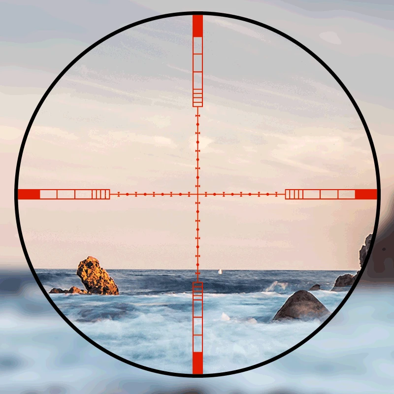VOMZ 4-16X40 Optics Hunting Riflescope Red&Green Dot Illuminated Sight Rifle Scope Sniper Gear Sight Scope Airsoft Rifle rifle scope