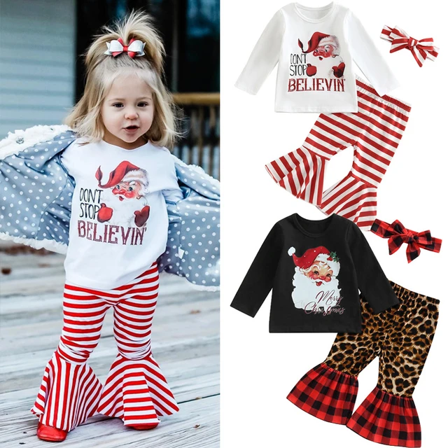 Ensemble de Noel Bebe Fille Garçon Enfant Vetement Hiver