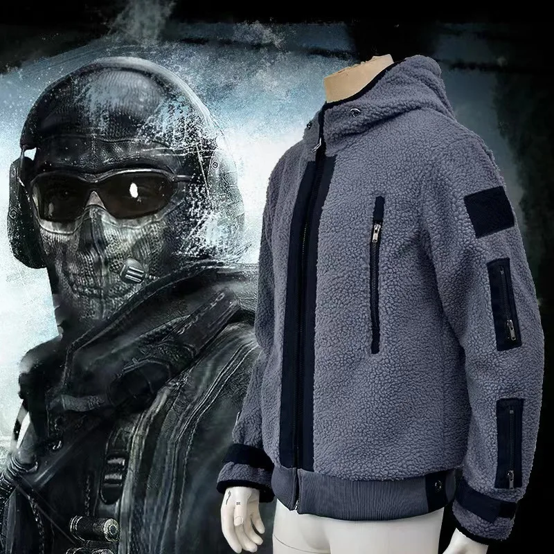 ミリタリー CODゴーストジャケット ワッペン付き ミリタリー CODゴーストジャケット ワッペン付き