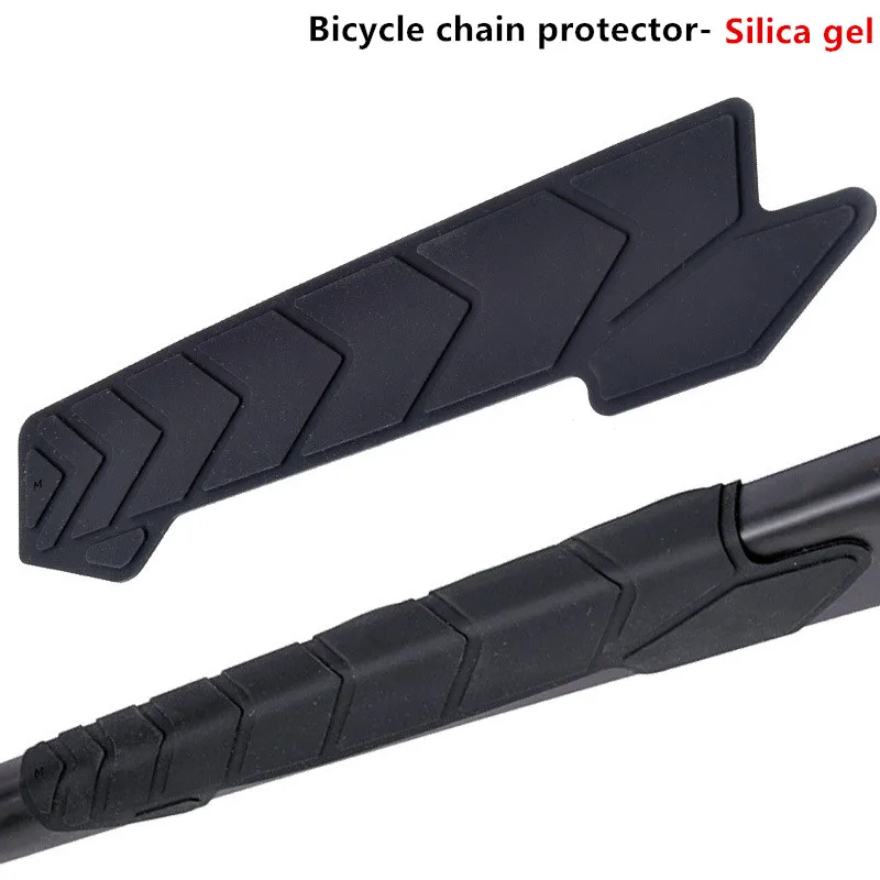 

Silicone Bike Chain Protector Bicycle Frame Chainstay Pad Scratch-Resistant Road Bike Chain Guard Cover Bicycle Accessories