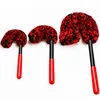 Car Wheel Detailing Brush Cleaning Tools for Rim Tire Hard-To-Reach Areas Auto Brush Bendable Wheel Woolies Car Cleaning Tools 5