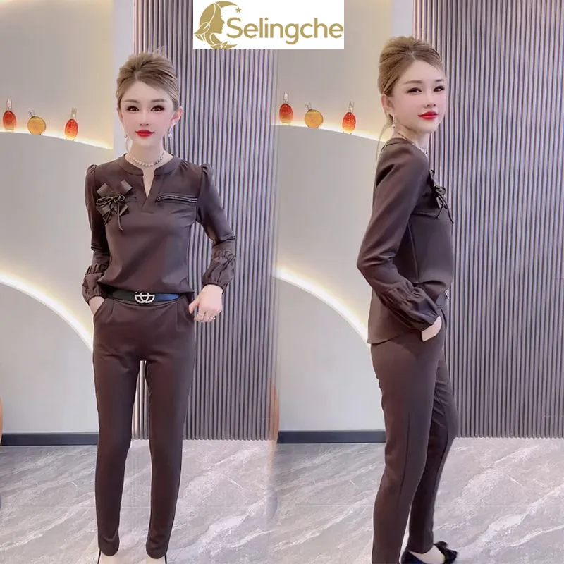 Модный комбинированный комплект