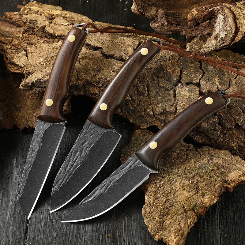 Handmade Knife Kitchen Knife Stainless Steel Fulltang Butcher