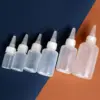 10PCS 10ml/20ml/30ml/50ml/60ml/100ml Plastic Squeeze Bottles Empty Dropper bottles with Scale for Solvents Ink Liquid Container 4