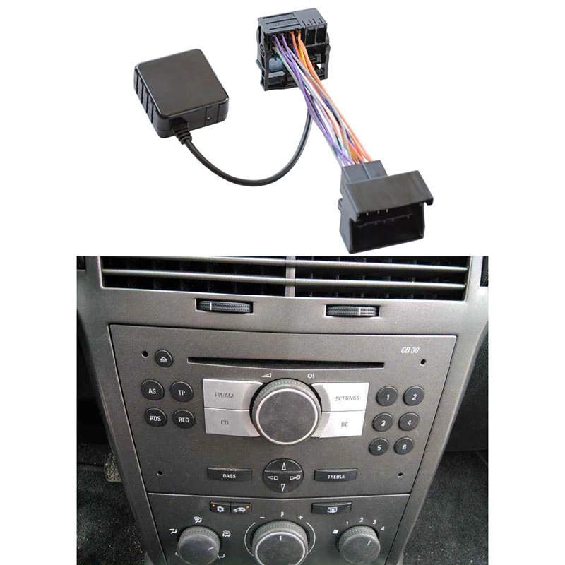 Bluetooth AUX Adapter geeignet für Opel Astra