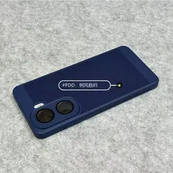 Heat Dissipation Honeycomb Mesh Phone Case - Cooling Hard Back Cover for NEO 10 pro plus (Navy blue)
