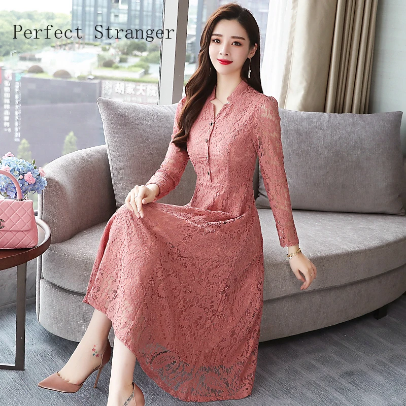 open lace back dress Shop Leopard Long Robe