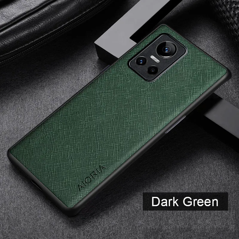 Luxury Cross Pattern Leather Cover Case