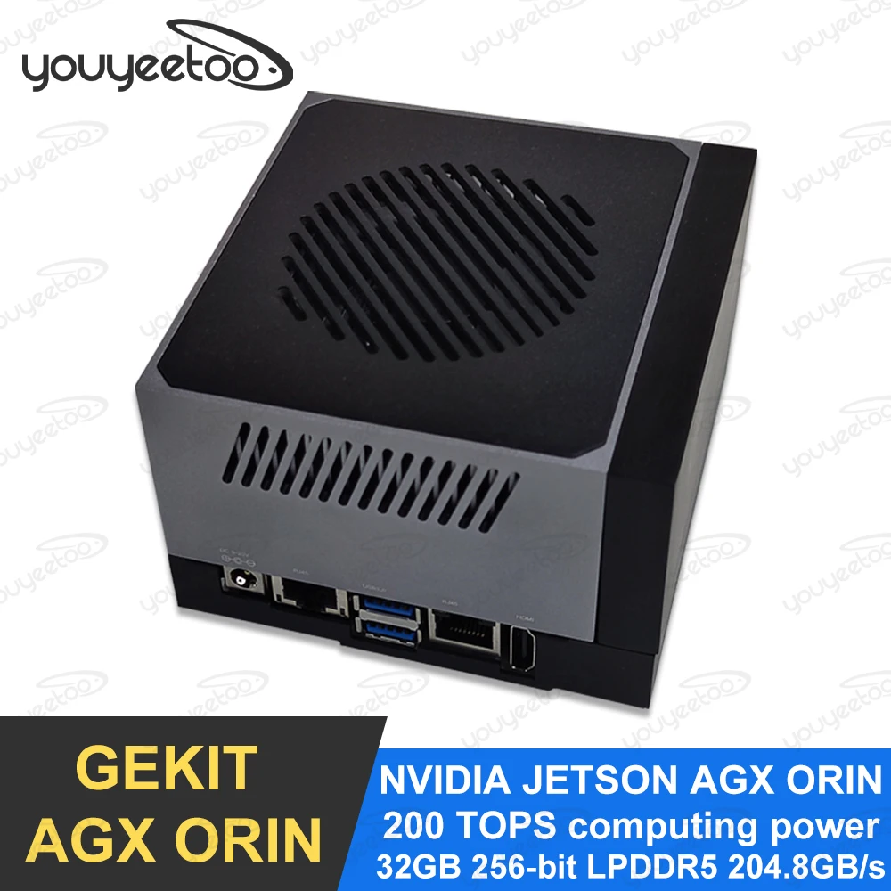 Leetop GEKIT Agx Orin NVIDIA JETSON AGX ORIN Development Board Kit 200/275 TOPS pre-installed UBUNTU 18.04 OS Edge Computing