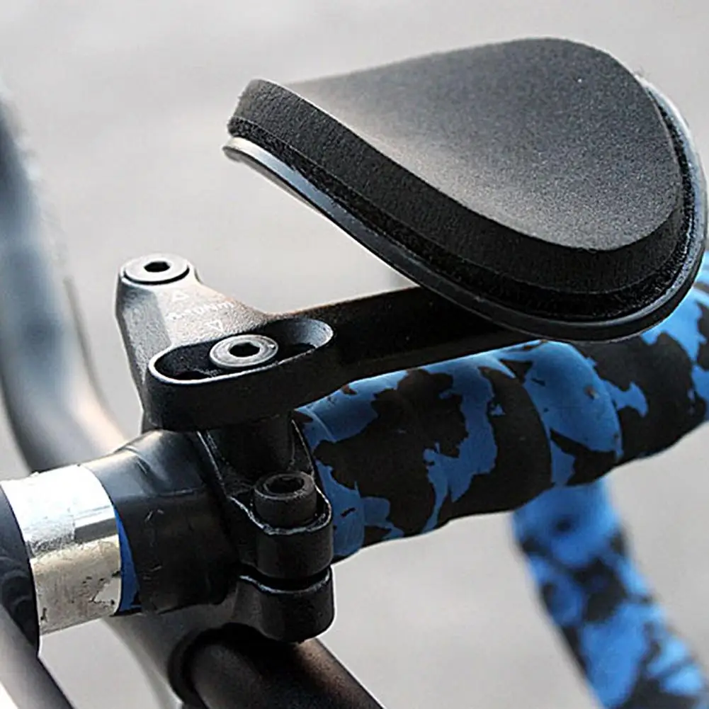 Mountain Bike Rest Handle Stable Strong Comfortable Grip Mountain Bike Rest Handle Split Rest Handle TT Handlebar 1 Pair