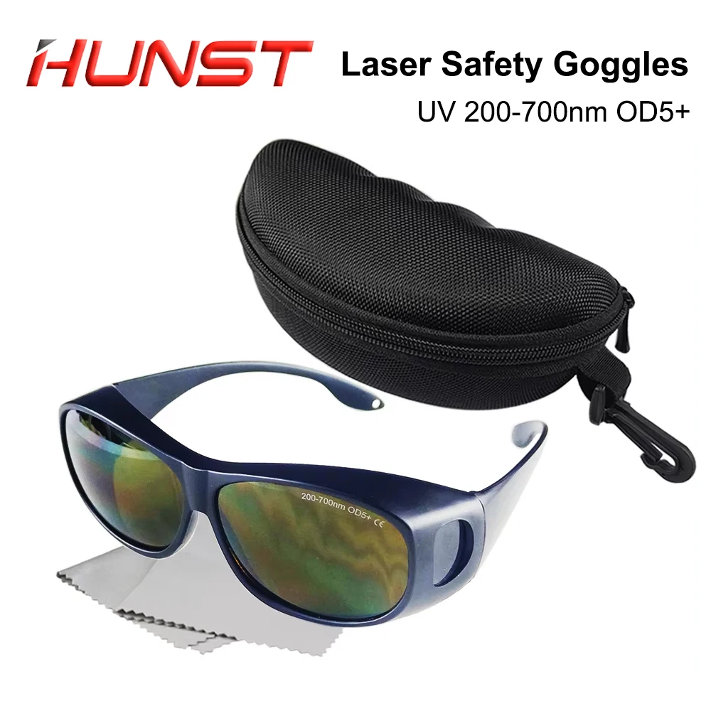 Professional Laser Safety Goggles For 355nm 450nm 520nm 532nm 650nm UV Green Blue Red Laser Eye Protective Goggles