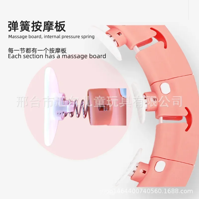 The New Smart Sport Hoop Will Not Fall Off Within 105cm Waist Circumference Lazy People Stretch To Close Abdomen Beautify Waist