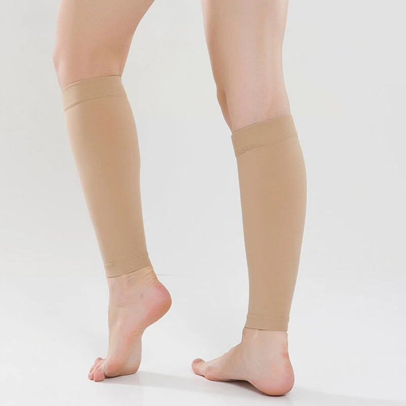 Varicose Compression Stocking Women Varicose Vein Fatigue Relief Leg Warmer Calf Sleeve Sock Elastic Fat Slim Tights Long Stocks