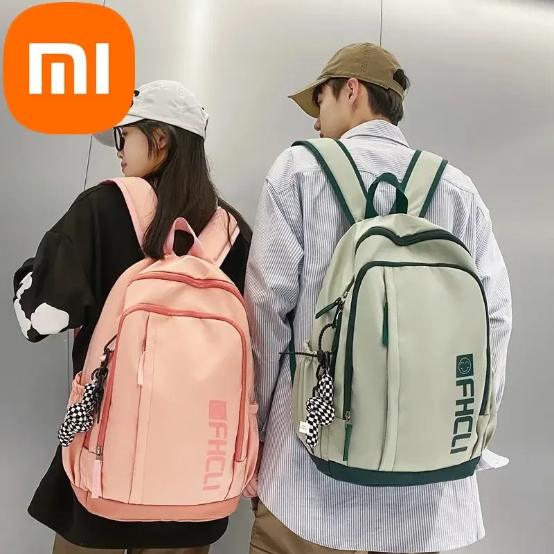 

Xiaomi Backpack Couple School Bag Men's and Women's Junior High School Backpack Large Capacity Leisure Student Backpack Tide