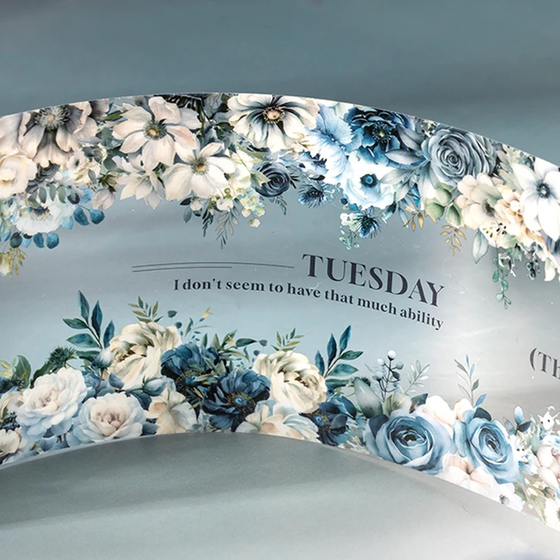 Mr.Paper 6 유형 다크 스타일 마스킹 테이프 ScrapbSooking 테이프 스티커 문구 용품 와시 테이프, 길이 2M,