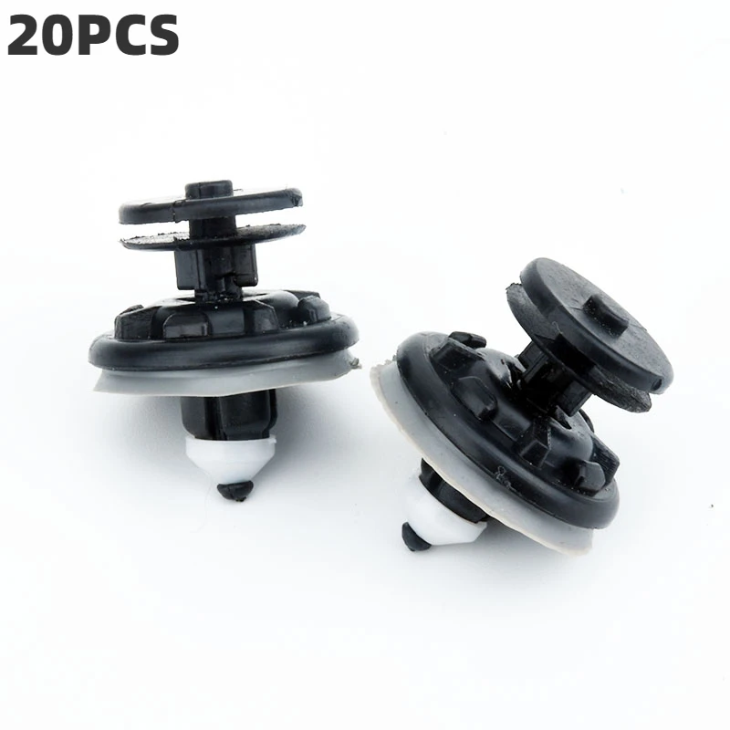 20Pcs Interior Door Trim Panel Card Clips 6Q0868243 For Vw Volkswagen Touran Tiguan Golf Passat Polo Car Plastic Rivets Fastener