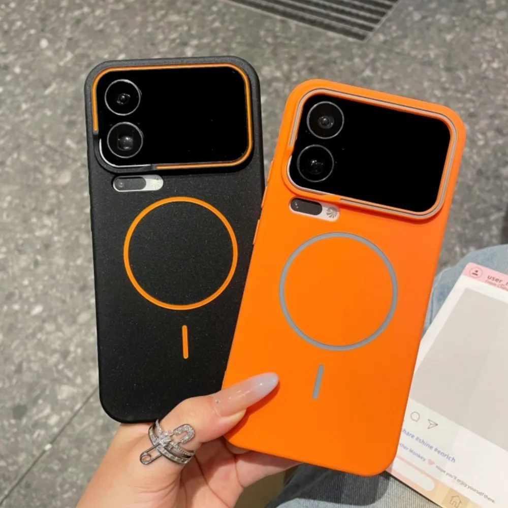 Matte Liquid TPU Silicone Magnetic Case with Wireless Charging Compatibility