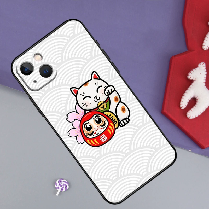 Iphone 12 Pro Max Japanese Cat Cover | Iphone 14 Pro Max