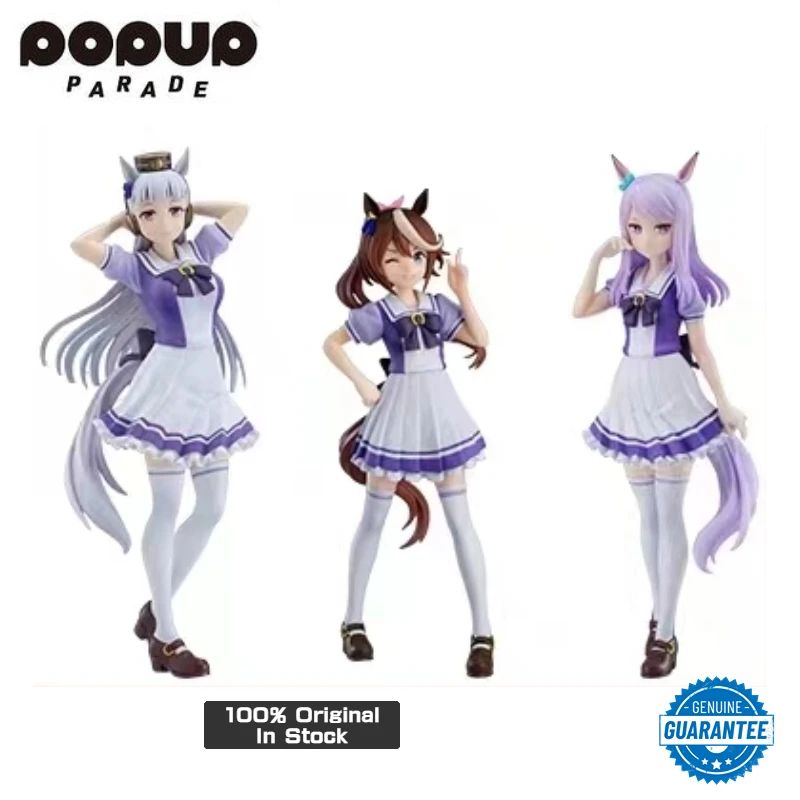 

100% Genuine GSC POP UP PARADE 17cm Anime Uma Musume Pretty Derby Tokai Teio Collectible Action Figure Toys Model Doll Gifts
