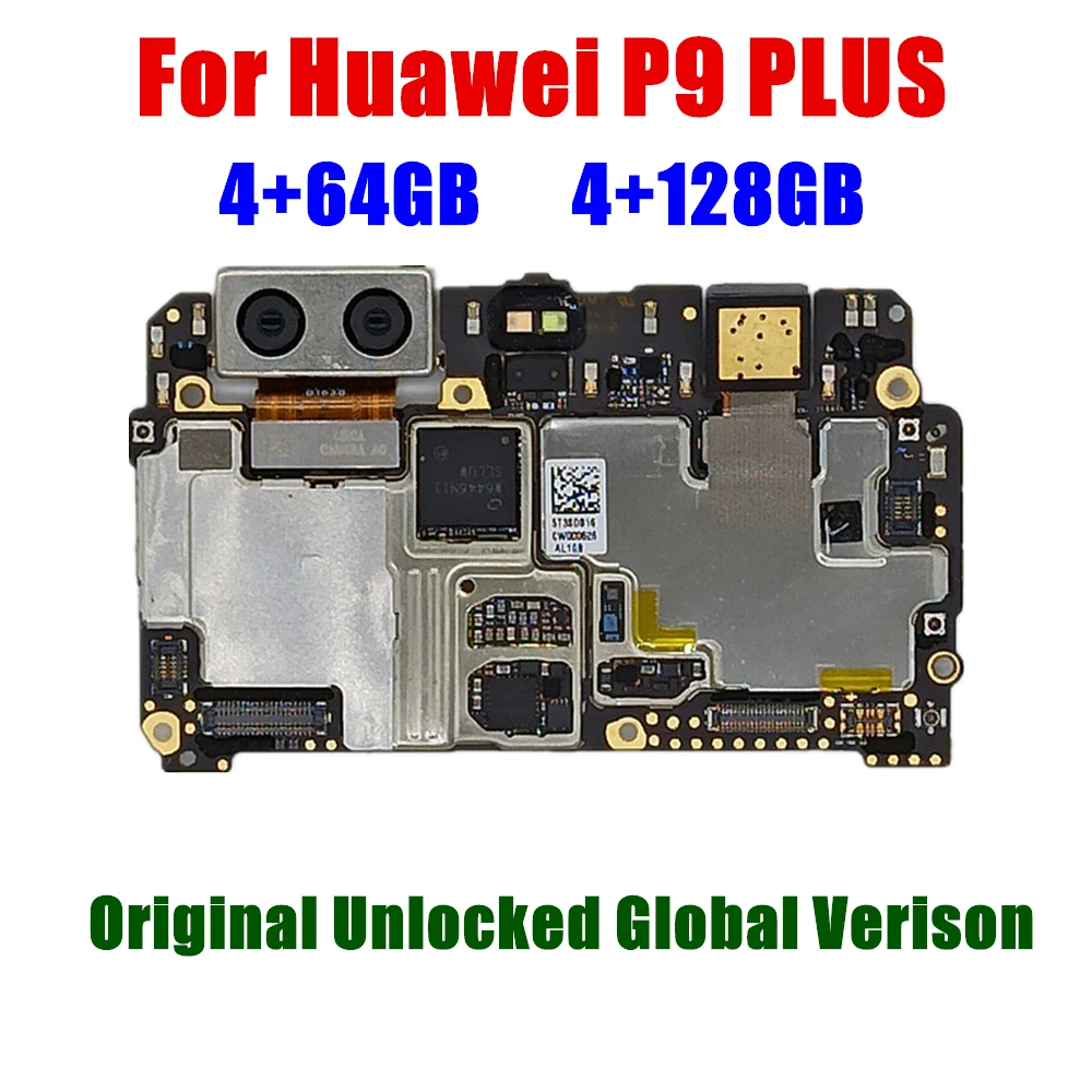 

Оригинальная разблокированная материнская плата для Huawei P9 Plus Логическая плата для Huawei P9 Plus материнская плата 64 Гб 128 ГБ