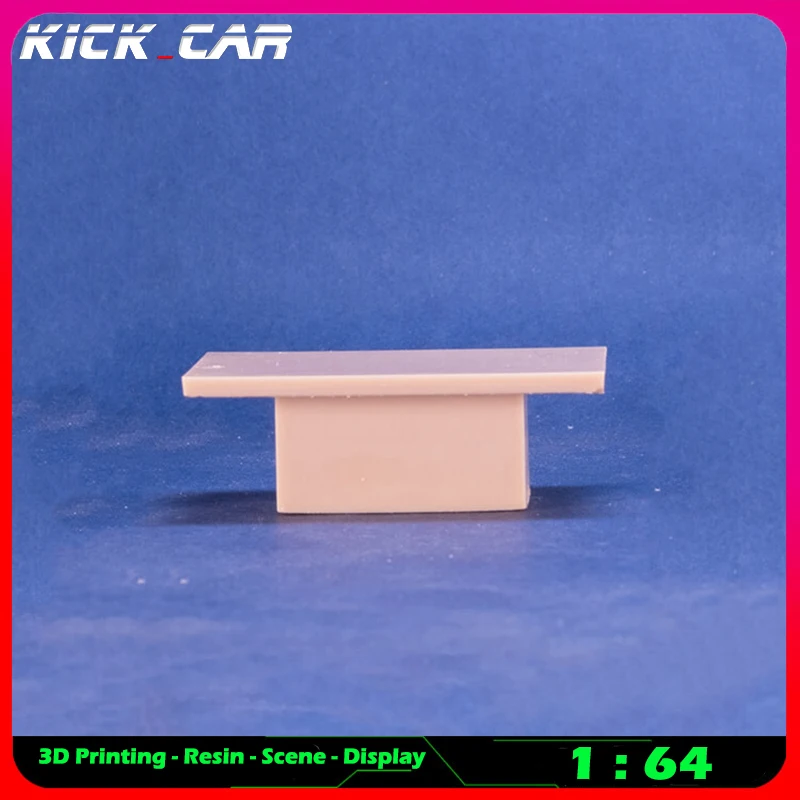 Kickcar 1/64 회의 테이블 세트 모델 자동차 디오라마 무색 수지 차고 장면 수리 도구 장식 시뮬레이션 장면 장난감