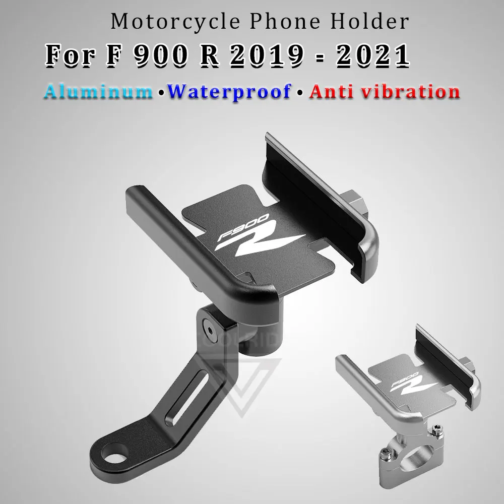 

Motorcycle Phone Holder Aluminum Alloy Stand F 900R Accessories for BMW F900R F900 R F900XR 900XR XR 2020 2021 2022 2023 2024