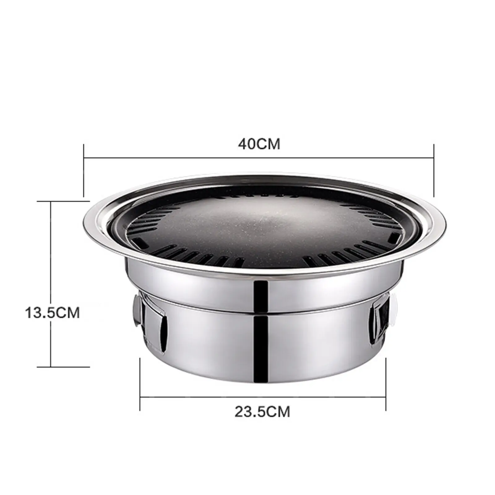 Japanese Korean Stainless Steel Hibachi BBQ Grill Cooker Portable Outdoor & Indoor Barbecue Stove