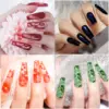 Biutee Nail Stamping Plates Template Tiger Zebra Leopard Print Animal Image Stainless Steel Stencil Nail Art Template Texture 6