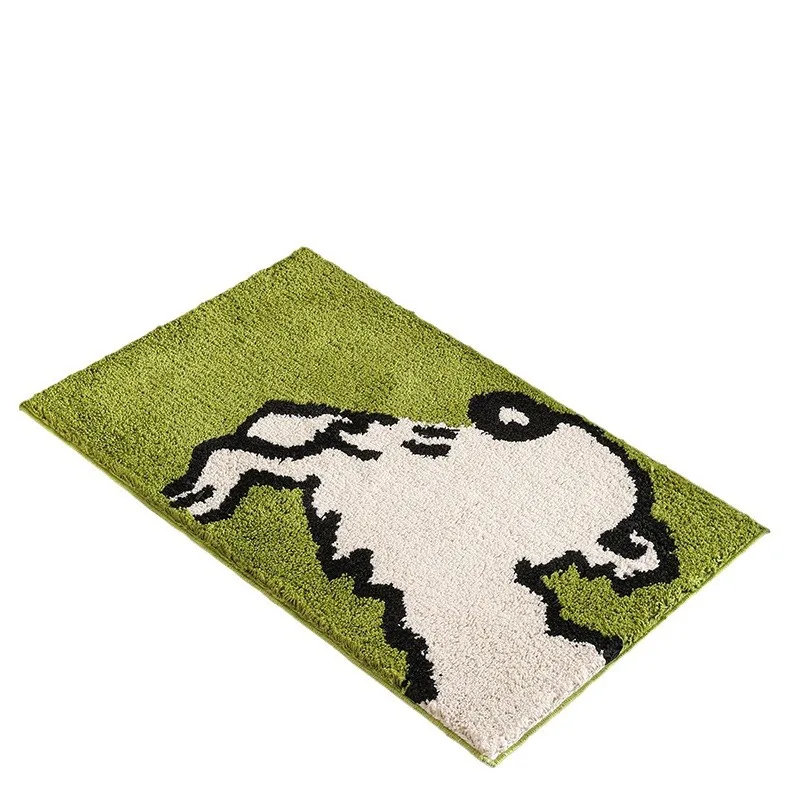 Creative Cartoon Bathroom Non-slip Floor Mats Entrance Door Floor Mats Stain-resistant Kitchen Bathroom Water Absorption