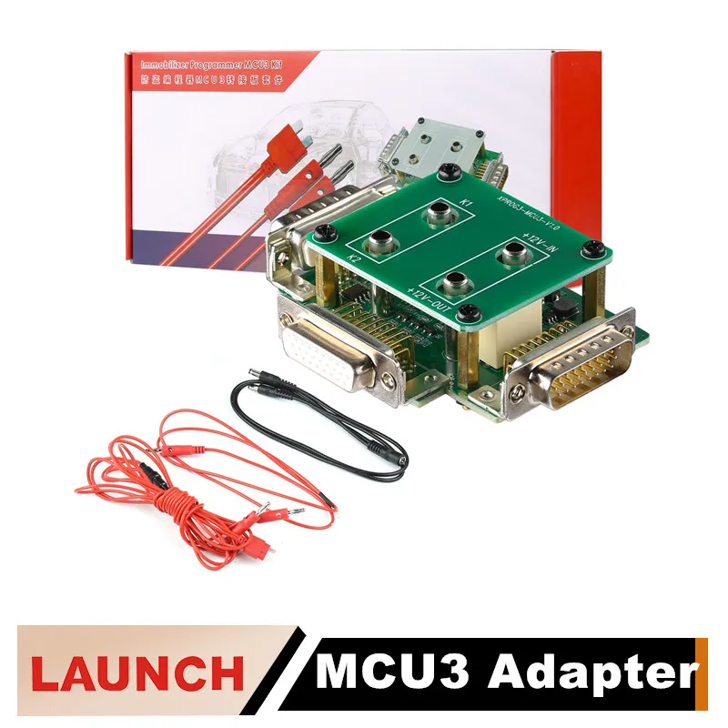 LAUNCH X431 Immobilizer Programmer MCU3 Kit Anti-theft adapter board work with X-431 IMMO ELITE X-PROG 3
