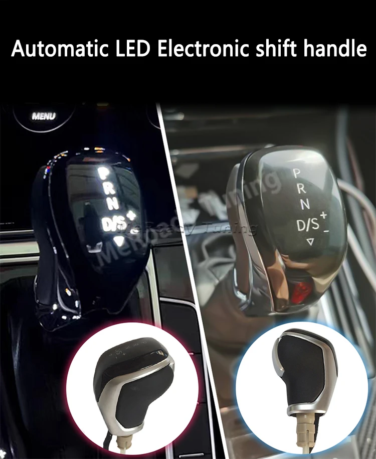 LED DSG Gear Knob Auto Shifter Stick for VW Golf 7 6 Jetta MK6 GLI Passat B8 Tiguan Mk2 Polo CC Touran R20 Scirocco Accessories