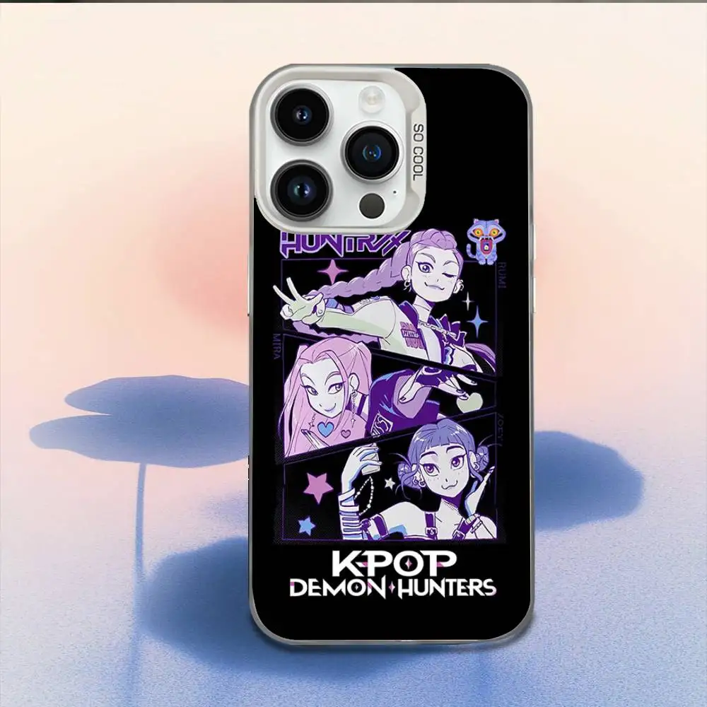 KPop D-Demon H-Hunters Phone Case For iPhone 16,15,14,13,12,11