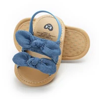 Baby Girl Sandals Summer Children Casual Shoes Toddler Soft Sole First Walkers Kid Bowknot Sandals Anti-Slip Infant Walking Shoe 6