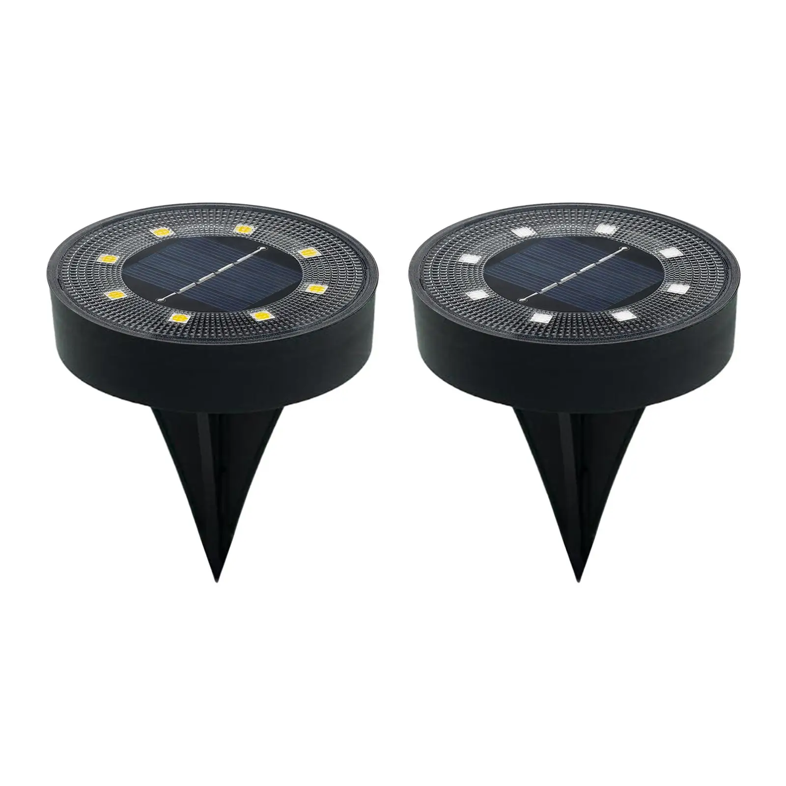 

Solar Power Ground Light Garden Decoration Lamp LED Outdoor Solar Powered Disk Light for Yard Walkway Pathway Driveway Deck