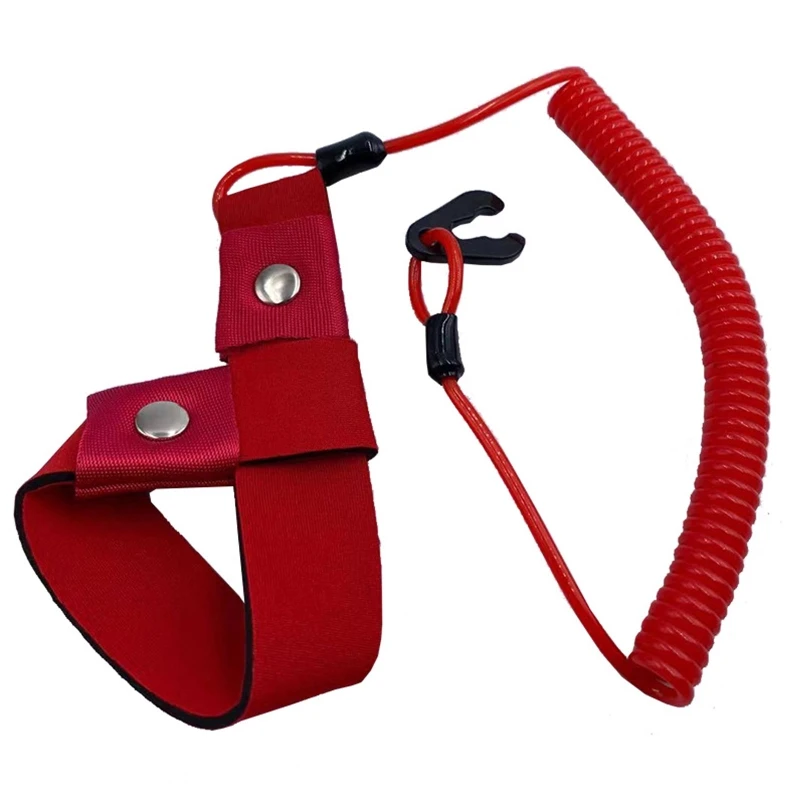 

Ремешок с подвесным двигателем для лодки, аварийный выключатель, предохранительный трос для лодочного велосипеда