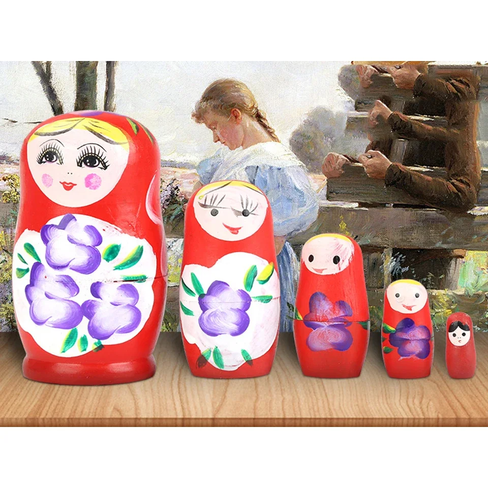 Рисунок 5 - русские куклы-матрешки из липы