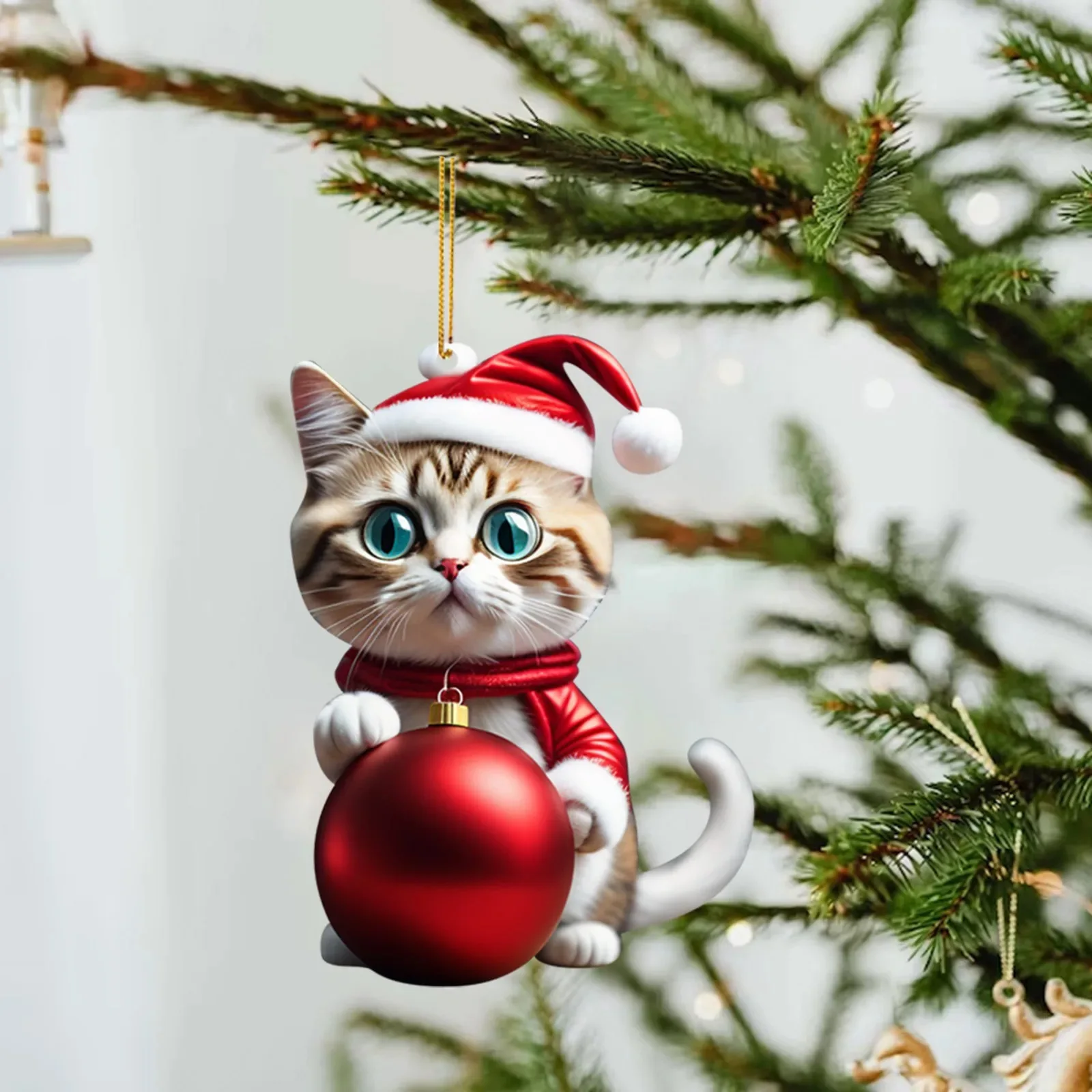 Decoration Cat Acrylic Ornament 6