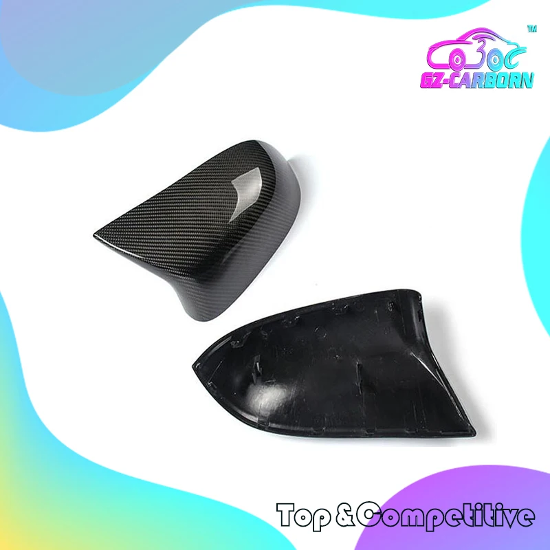 

2015 2016 Add On/Replacement For BMW X5M Series F85 X6M Series F86 Real Dry Carbon Fiber Rear View Mirror Cover