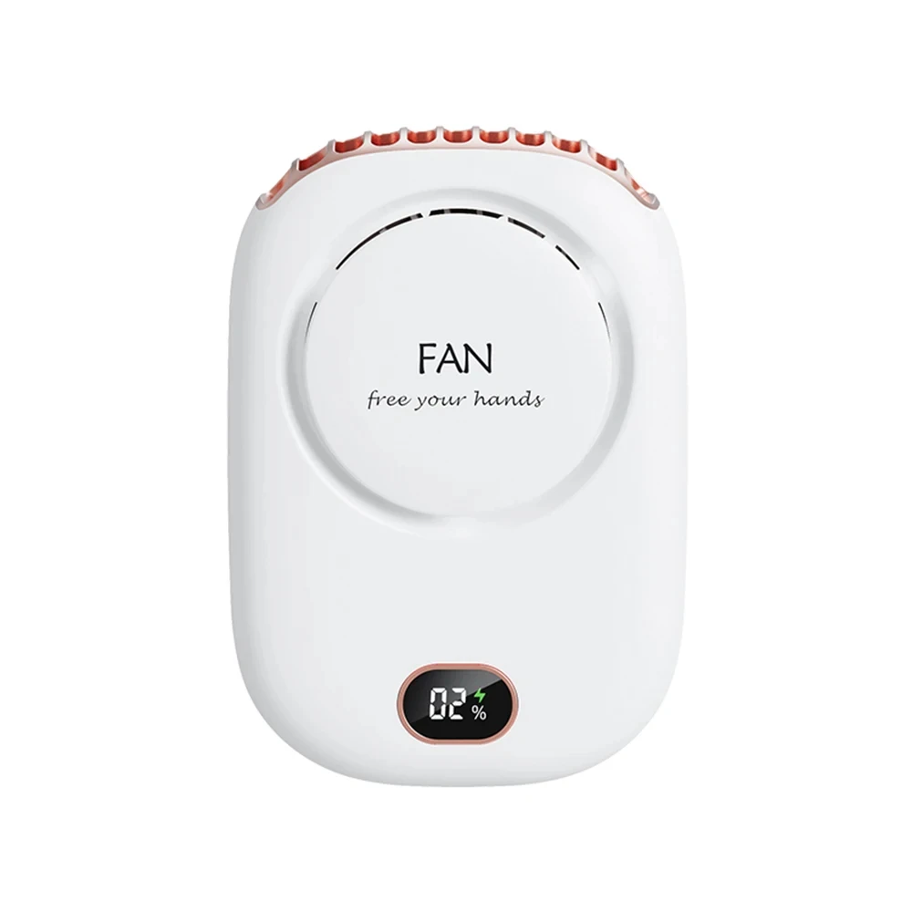 Compact Rechargeable Bladeless Turbo Fan - Ultra Quiet Handheld Fan for Outdoor Sports and Travel