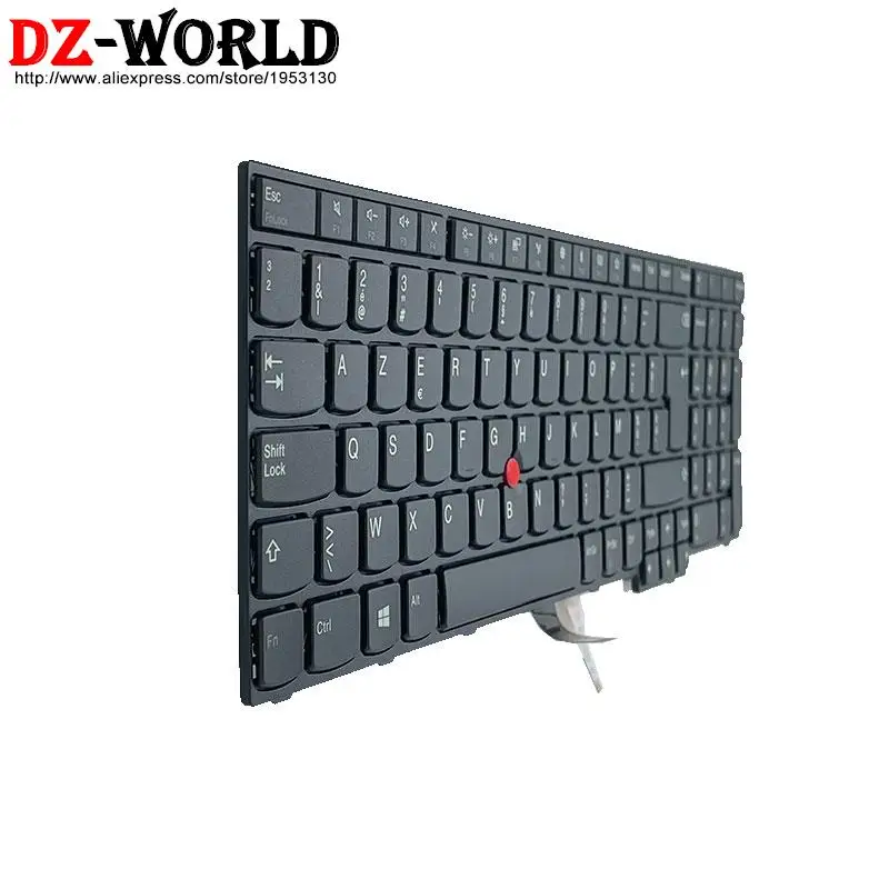 Azerty be Belga fr Francês es Espanhol Teclado para Lenovo Thinkpad E570 E570c E575 Laptop 01ax126 01ax131 01ax210 - Imagem 6