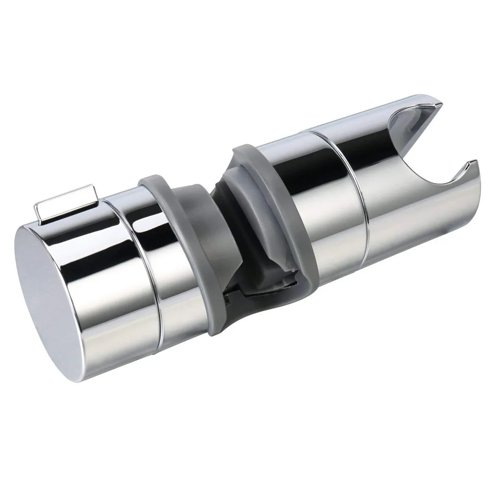 Description Picture 3 of itemBathroom Accessories Universal 19~25mm ABS Plastic Shower Slide Rail Bar Holder Adjustable Clamp Holder Bracket Replacement