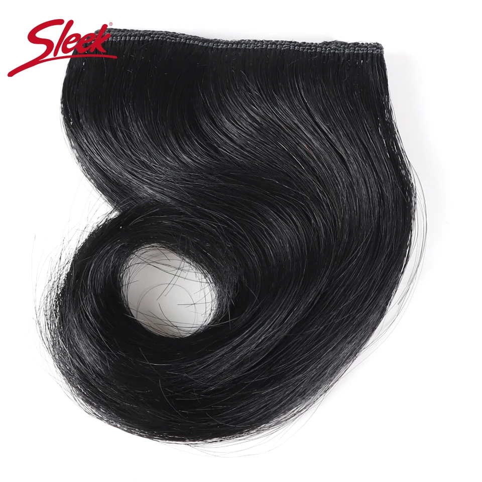 Brazilian Body Wave 10 Pcs Bundles One Pack Salon Sleek Remy Short Nature Black Dark Bundles Cheap Human Hair For Black Women