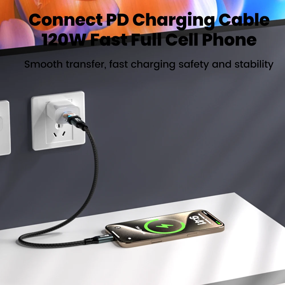 OLAF Gen2 USB3.2 OTG USB to Type C Adapter 120W Fast Charging USB C Male to Female Converter 10Gbps High-speed Data Transfer