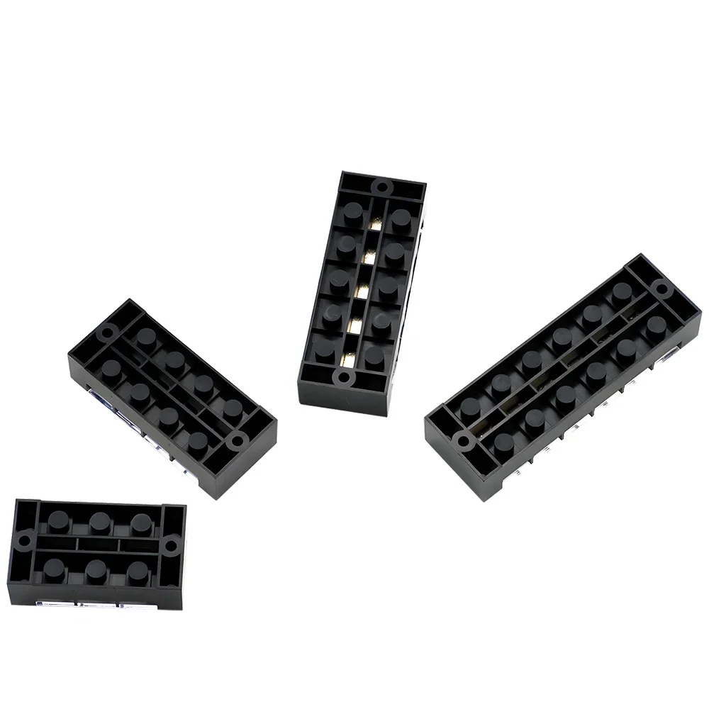 1 Piece TB45 Barrier Terminal Block TB Series Wire Connector 600V 45A 3/4/6/8/10/12 Positions Screw Connection,wire connectors